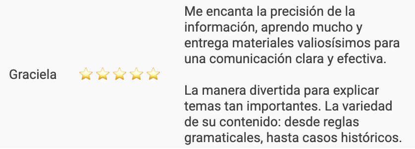 Testimonio de newsletter de Claudia María Ramírez