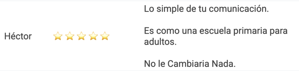 Testimonio de newsletter de Claudia María Ramírez