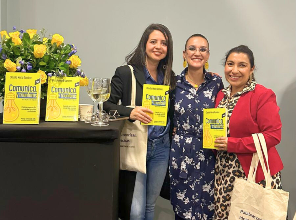 Lectores de Comunica, y triunfarás, libro de Claudia María Ramírez