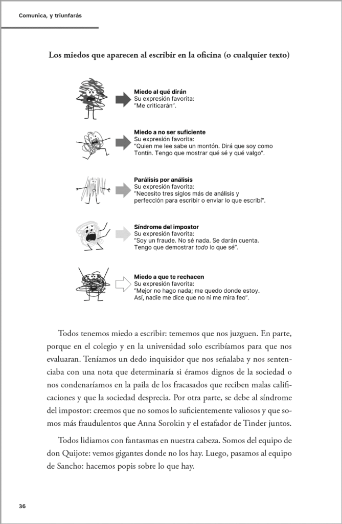 Qué libro leer para escribir mejor: Comunica, y triunfarás, de Claudia María Ramírez__contenido