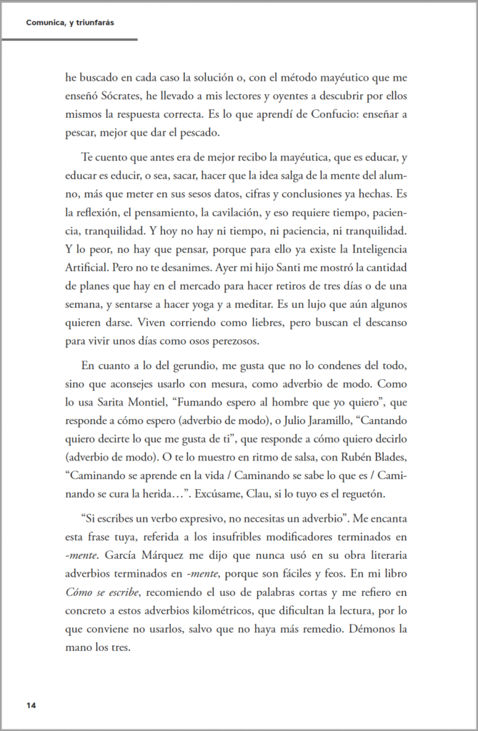 El libro para escribir mejor, Comunica, y triunfarás, Prólogo de Fernando Ávila_2